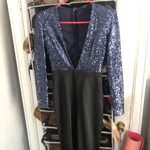 Missguided Sequin Jumpsuit